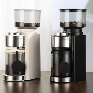 Professional Spatter-proof Industria Coffee Machine Electric Conical Burr Commercial Coffee Grinder for Espresso