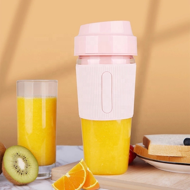 Portable Blender 350ML Personal Size Blender Wireless Rechargeable USB Juicer Cup Fruit Mixer Smoothie Portable Juicer Blender