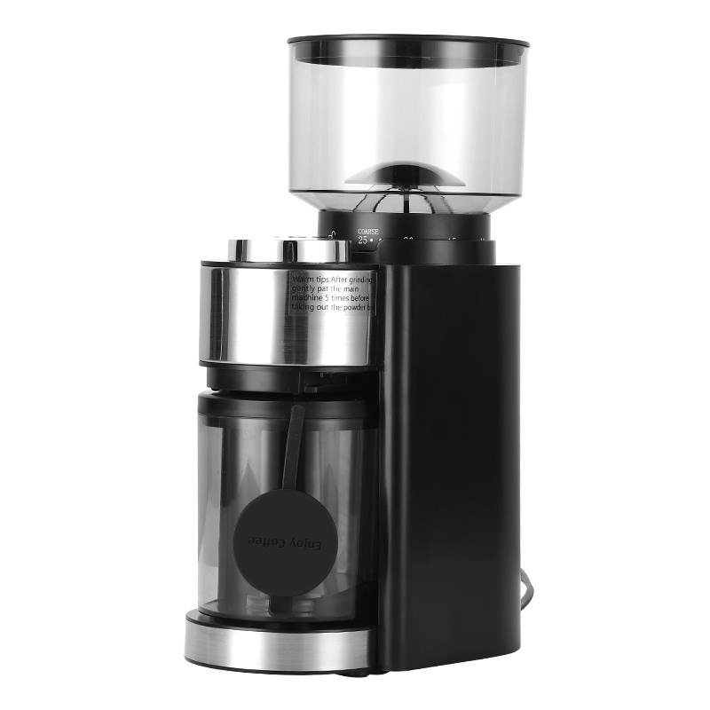 Professional Spatter-proof Industria Coffee Machine Electric Conical Burr Commercial Coffee Grinder for Espresso