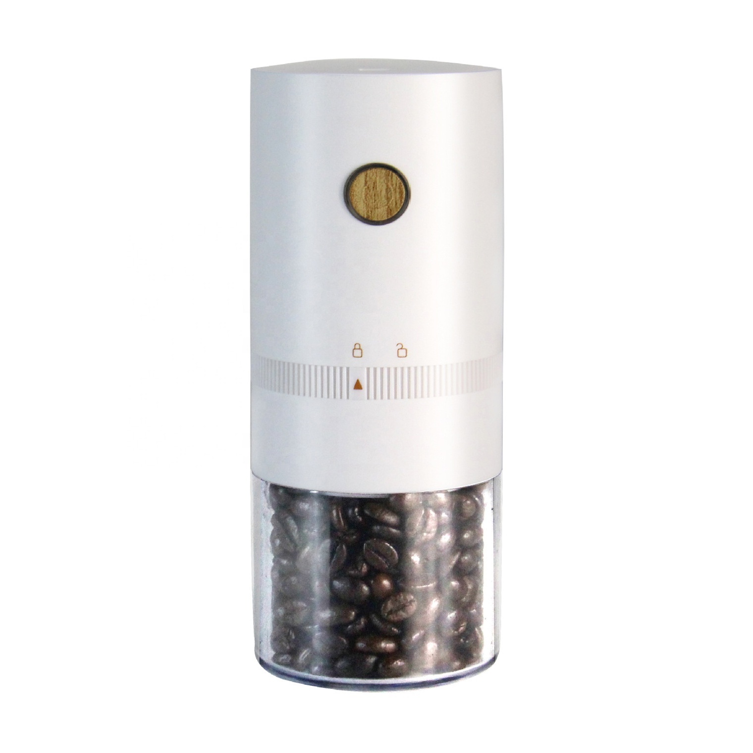 Battery Operated Coffee Bean Mill Portable Electric Coffee Grinder With Large Grinding Capacity