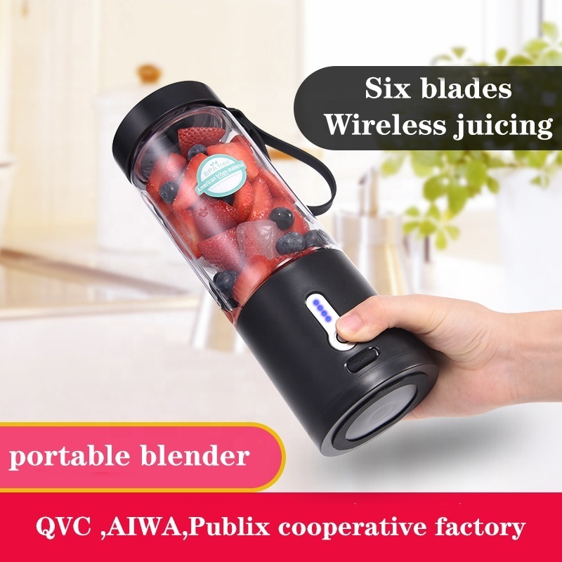 Home Smart Application Mini Personal Electric Blender USB Portable Rechargeable Blender