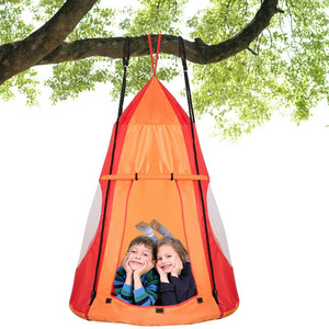 BODI Tree Swing Tent Hanging Canopy Tree Tent for Kids, Hanging Tree House Tent Waterproof Portable Indoor or Outdoor Use