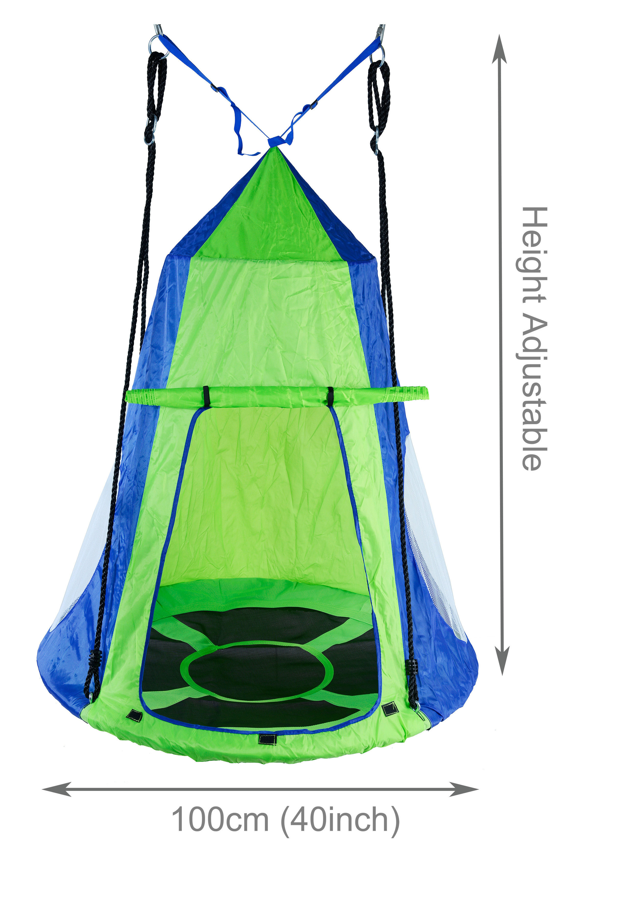 BODI Tree Swing Tent Hanging Canopy Tree Tent for Kids, Hanging Tree House Tent Waterproof Portable Indoor or Outdoor Use