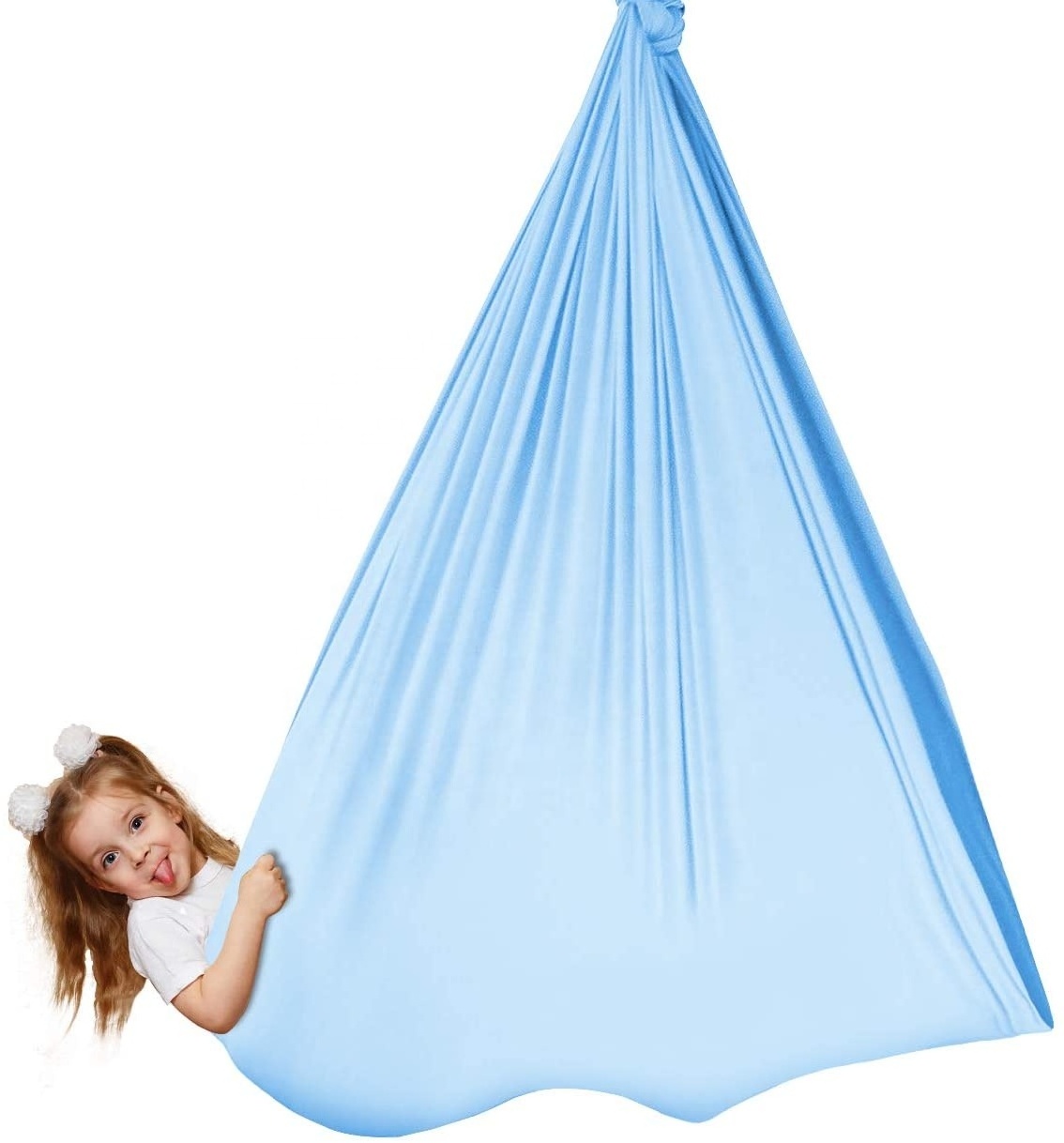 BODI Indoor & Outdoor Adjustable Cuddle Hammock for Child Therapy Swing Kids Sensory Swing for Special Needs