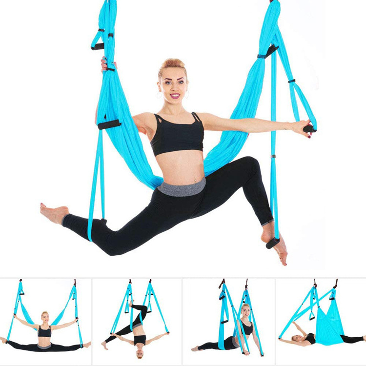 BODI  Antigravity Ceiling Hanging Yoga Sling Yoga Hammock Trapeze Swing