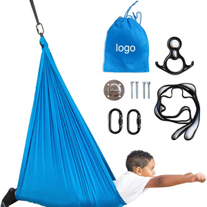 BODI Hot Sale Indoor Sensory Swing For Kids Single Layer Therapy Swing Children Hammock