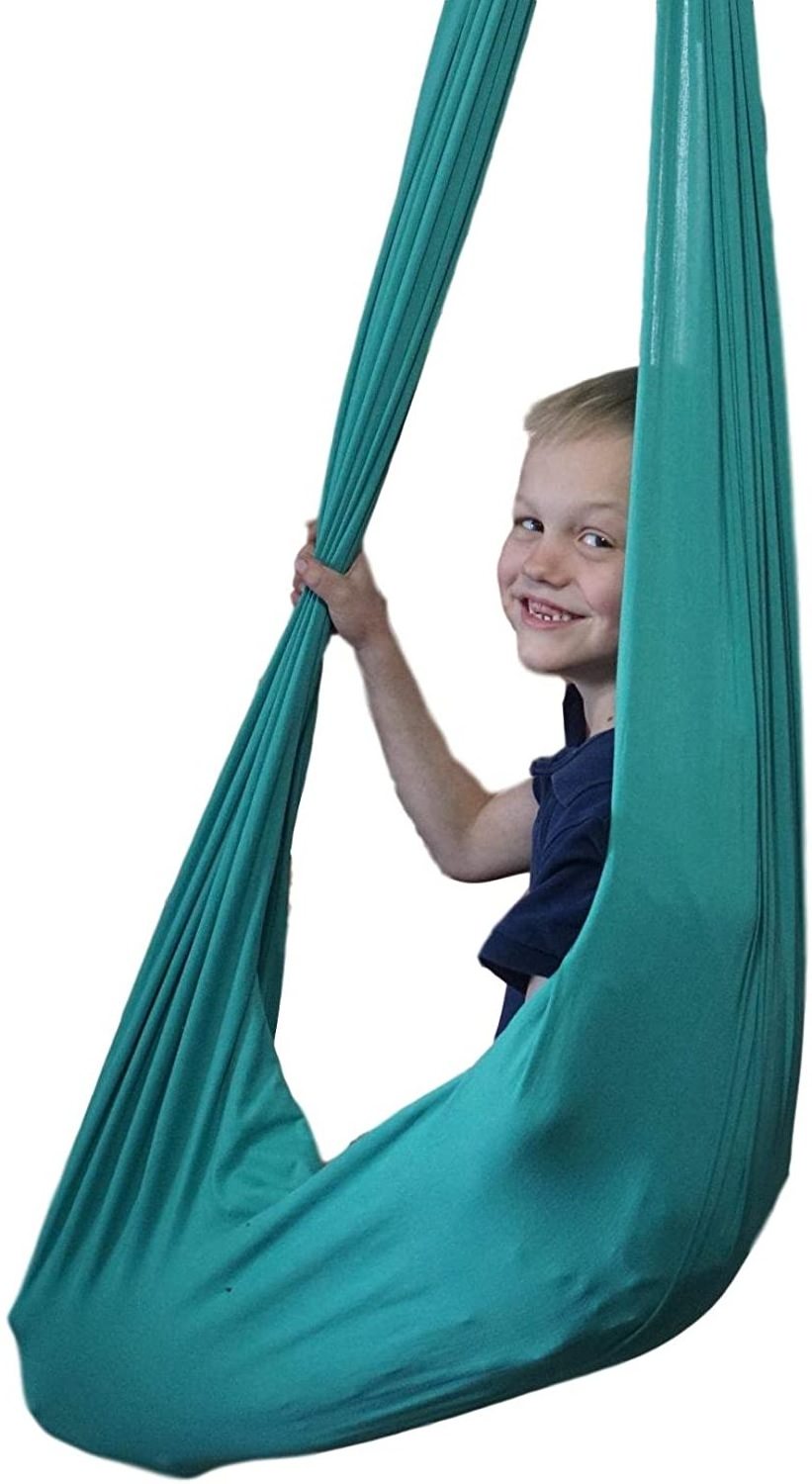 BODI Indoor Therapy Swing for Kids Single Layer Snuggle Swing for Children with Autism, ADHD, Aspergers