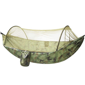 BODI hot sale easy open up mosquito nylon hammock camping hiking hamaca with mosquito net