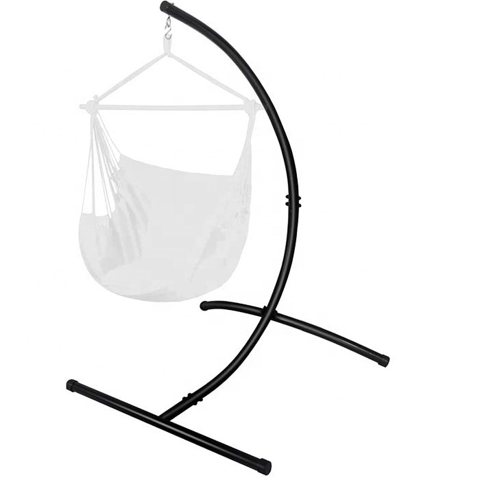 BODI  Hammock Chair Stand Only, C Stand for Indoor Outdoor Hanging Egg Swing Chair, Max Load 330 LBS