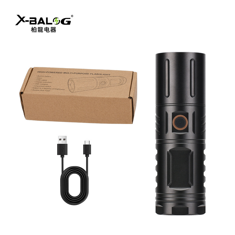 High quality usb rechargeable tactical led xhp50 flashlight super bright flashlight laser flashlight