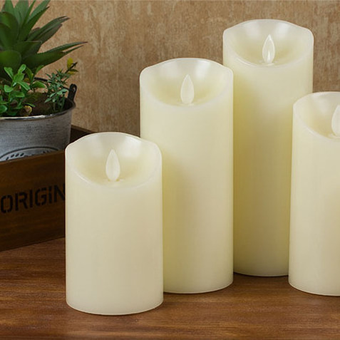 Wholesale Professional Supplier Rechargeable Large Size Pillar Led Electric Candle For Party