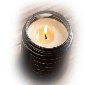 Custom fashion Hot Selling Soy Candles Private Label Scented Beeswax Candles Wood Wick shenzheng Scented Candles