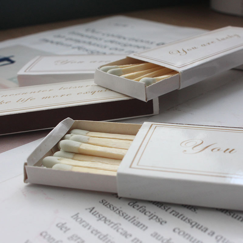 Eco-Friendly Quality Safety Special Long Matches,  Candle Available Custom Logo Wooden Stick Matches