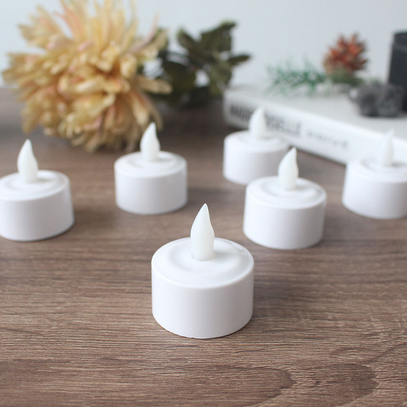 Wholesale Operated LED Plastic Religious Tears Flameless Mini Led Tea Lights Candles With  Flameless