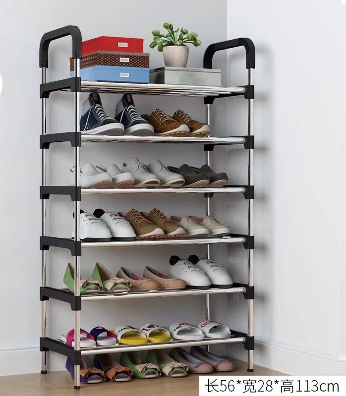 Best SALE shelf wholesale Taiwan household storage manufacturer DIY rotating 5 Tier Metal Revolving Shoe Rack