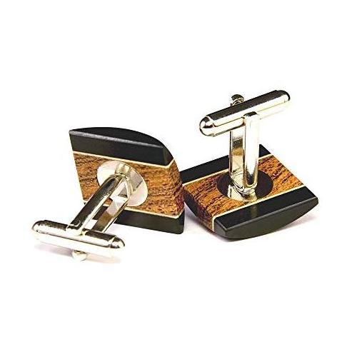 2019 New Fashion Wooden Cufflinks Manufacturer for wholesale