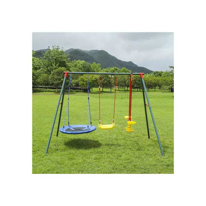 popular Strong Muti Hanging kids Nest Swing set for Outdoor Playground Swing