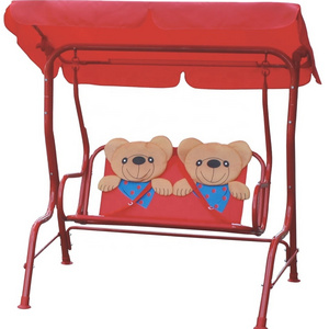 Hot selling cartoon animal design children swing kids swing chair