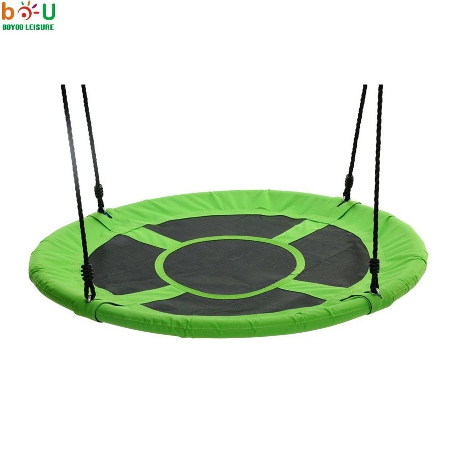 High Quality Playground Rope Net Swing Seat Outdoor Children Kid Big Round Bird Nest Safe Commercial Outside Garden Park Stock