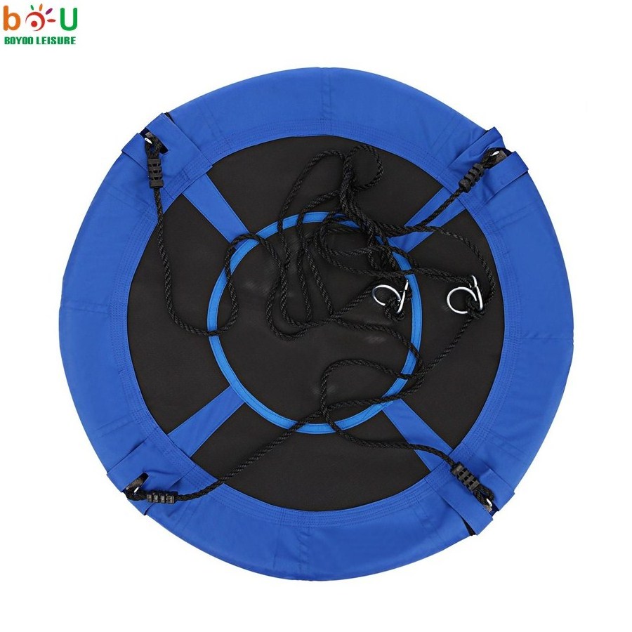 High Quality Playground Rope Net Swing Seat Outdoor Children Kid Big Round Bird Nest Safe Commercial Outside Garden Park Stock