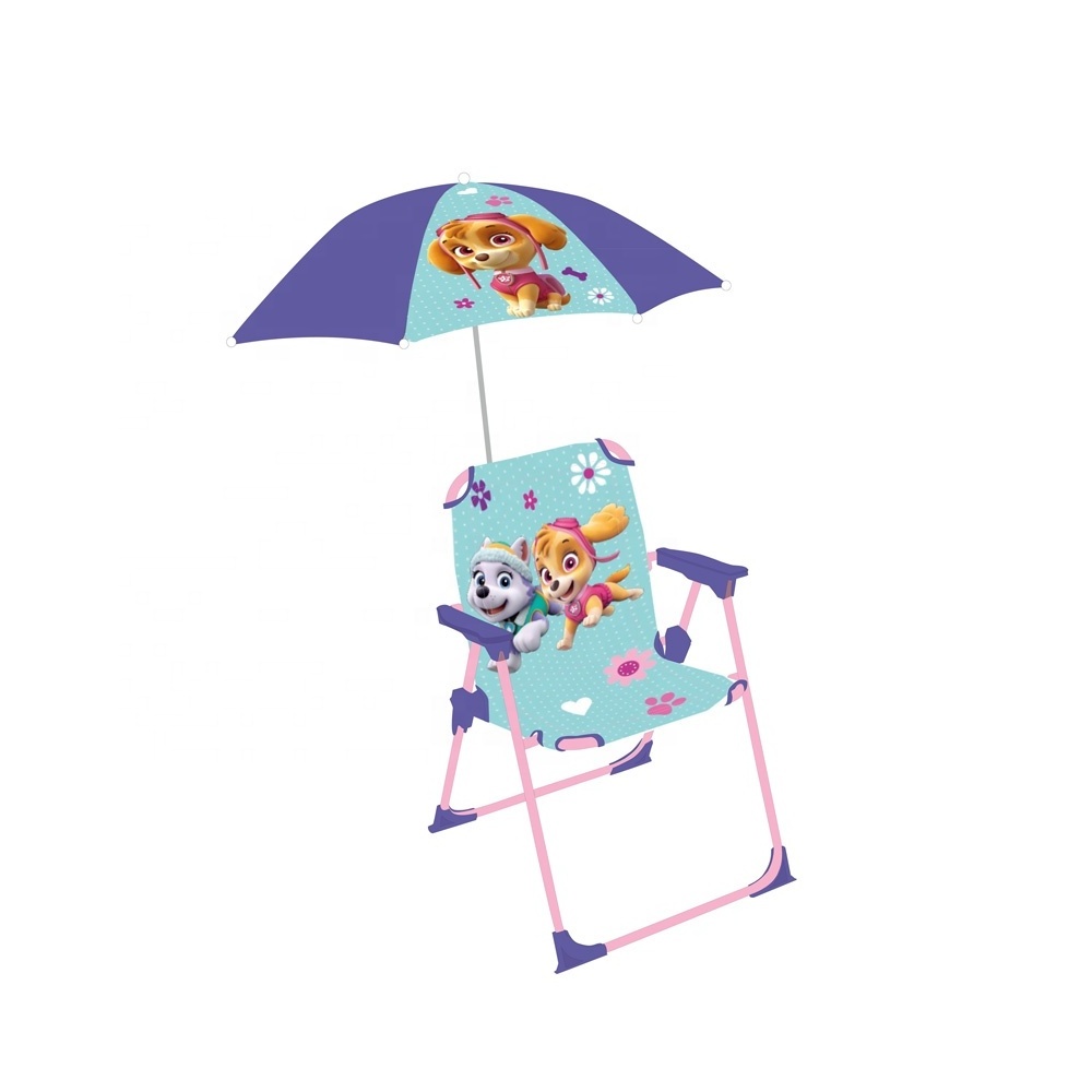 kids toddle  Outdoor Parasol Camping Removable Sunshade Beach Umbrella with Folding Recliner Chair