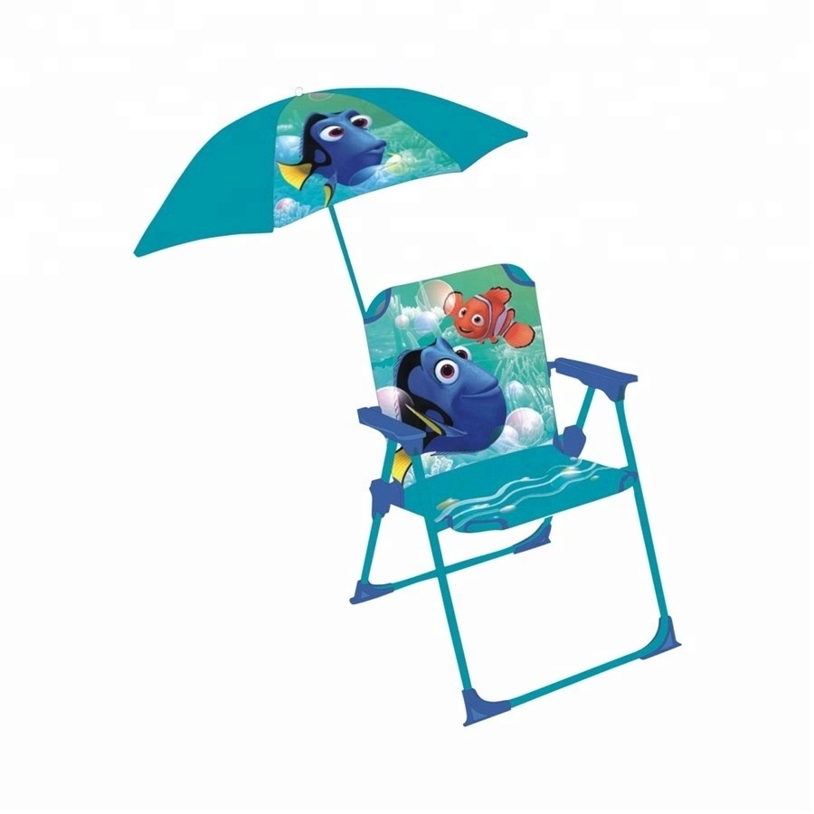 outdoor furniture cheap folding kids beach chair with umbrella