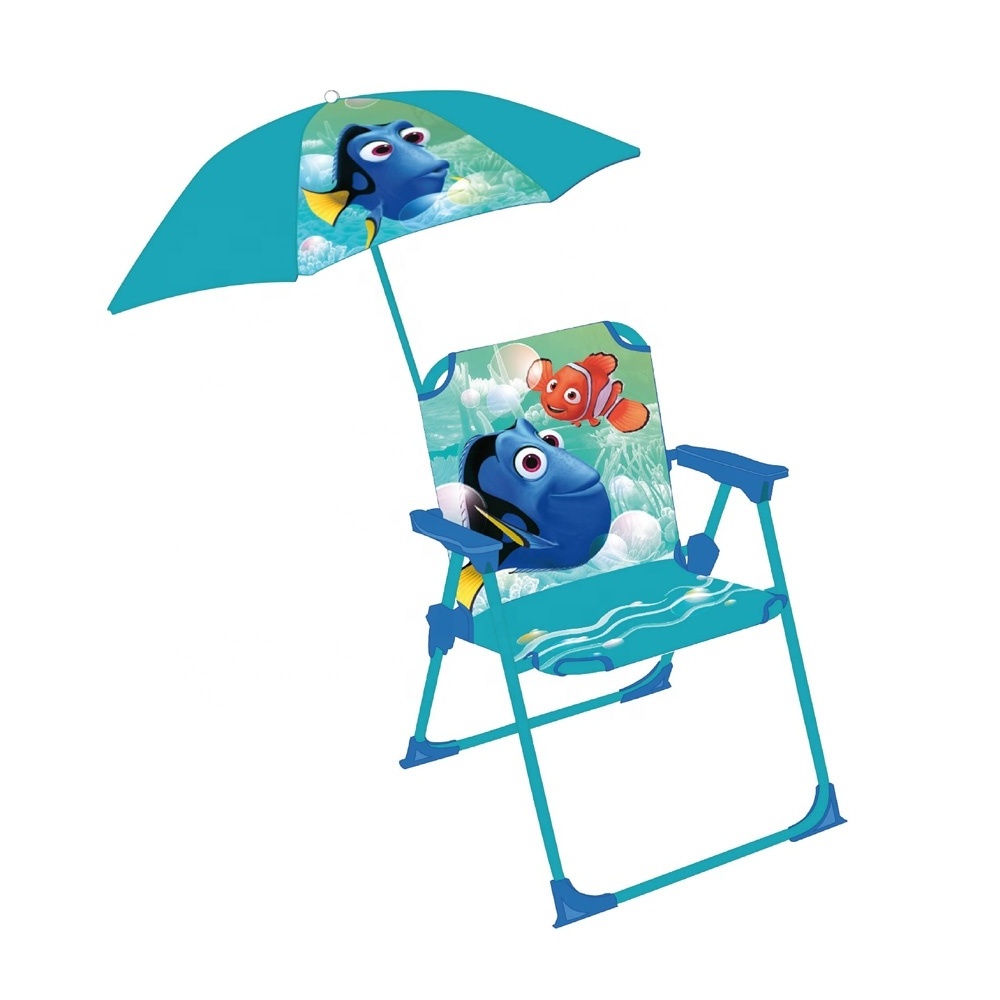 kids toddle  Outdoor Parasol Camping Removable Sunshade Beach Umbrella with Folding Recliner Chair