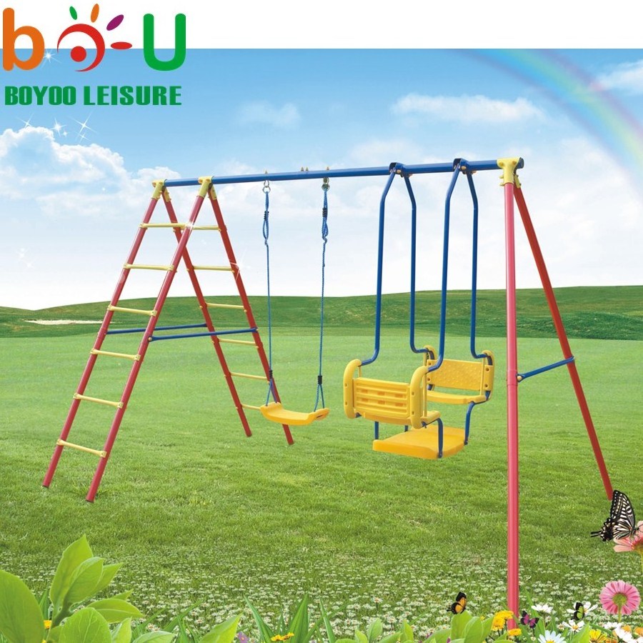 Outdoor multi person large children's outdoor swing