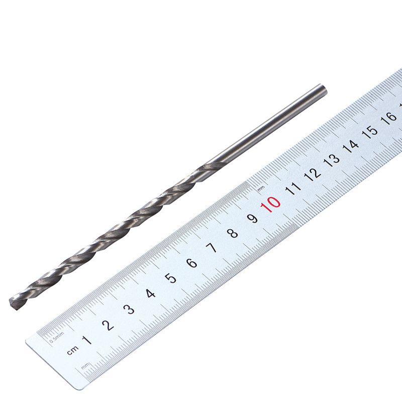 HSS Extra Long Twist Drill High Speed Steel Straight Shank  Twist Drill 150mm