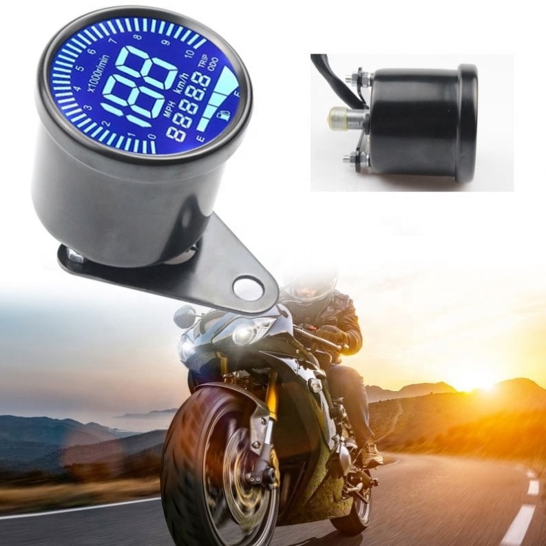 Supplier High quality Digital Waterproof GN125/150 Motorcycle Gauges 12v Motorcycle Digital Dashboard