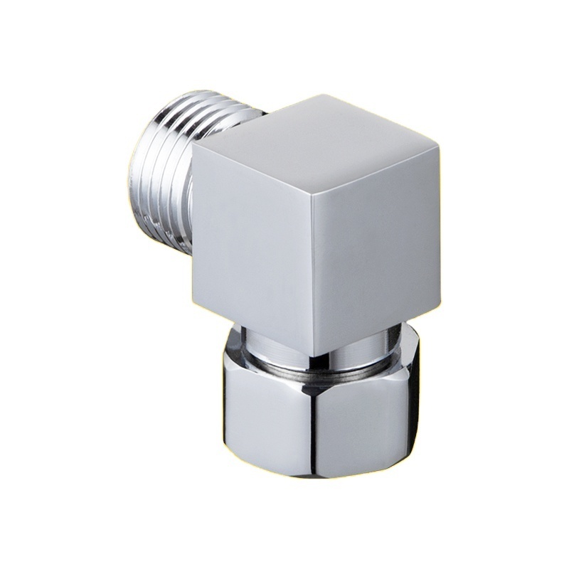 M 1/2*f 1/2 Flash Health Faucet Accessories Brass Toilet Sprayer Shattaf Anti Scalding Diverter Valve Making Machine Angle Valve