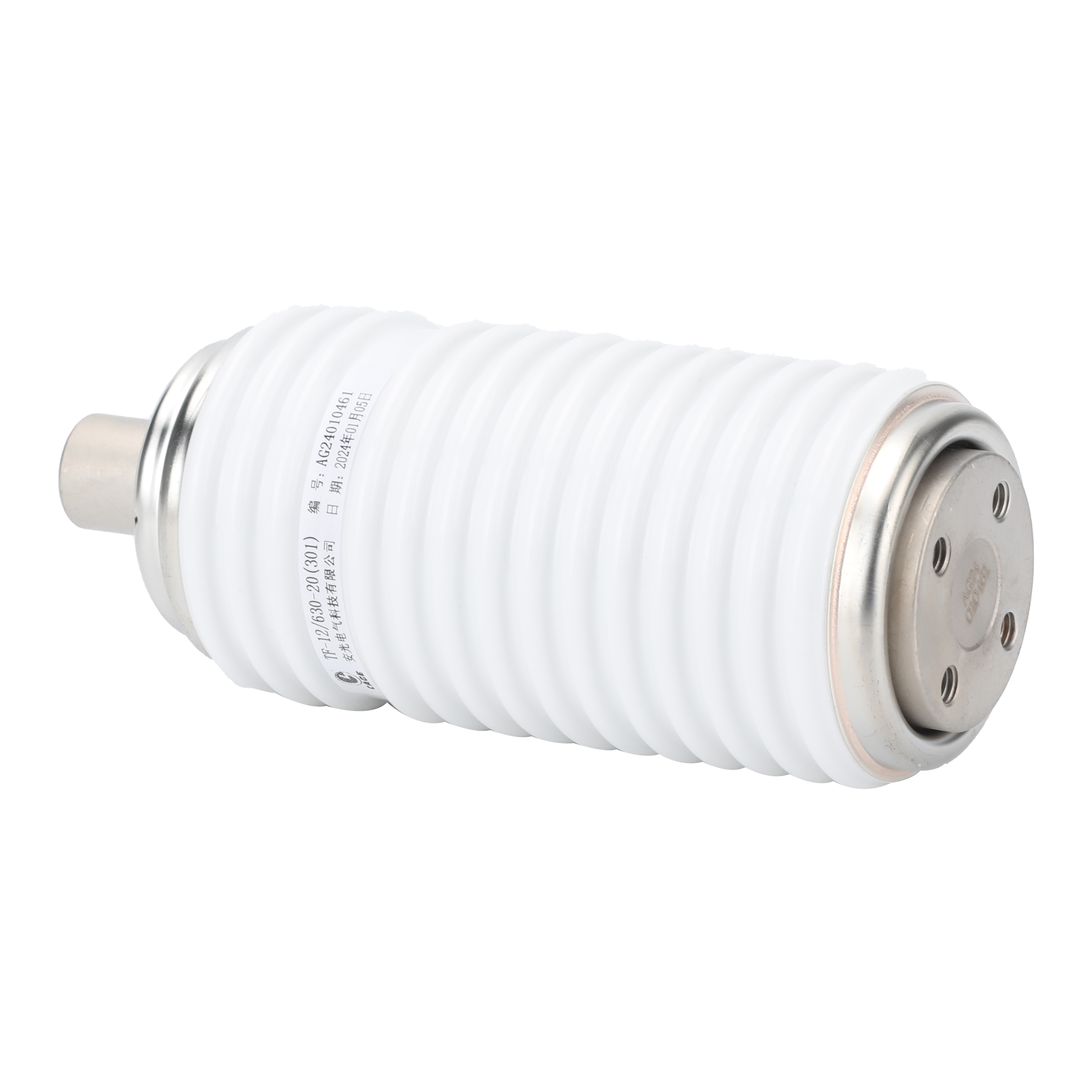 TF-12/630-20 12KV 630A high voltage white ceramic tube vacuum interrupter for load switch