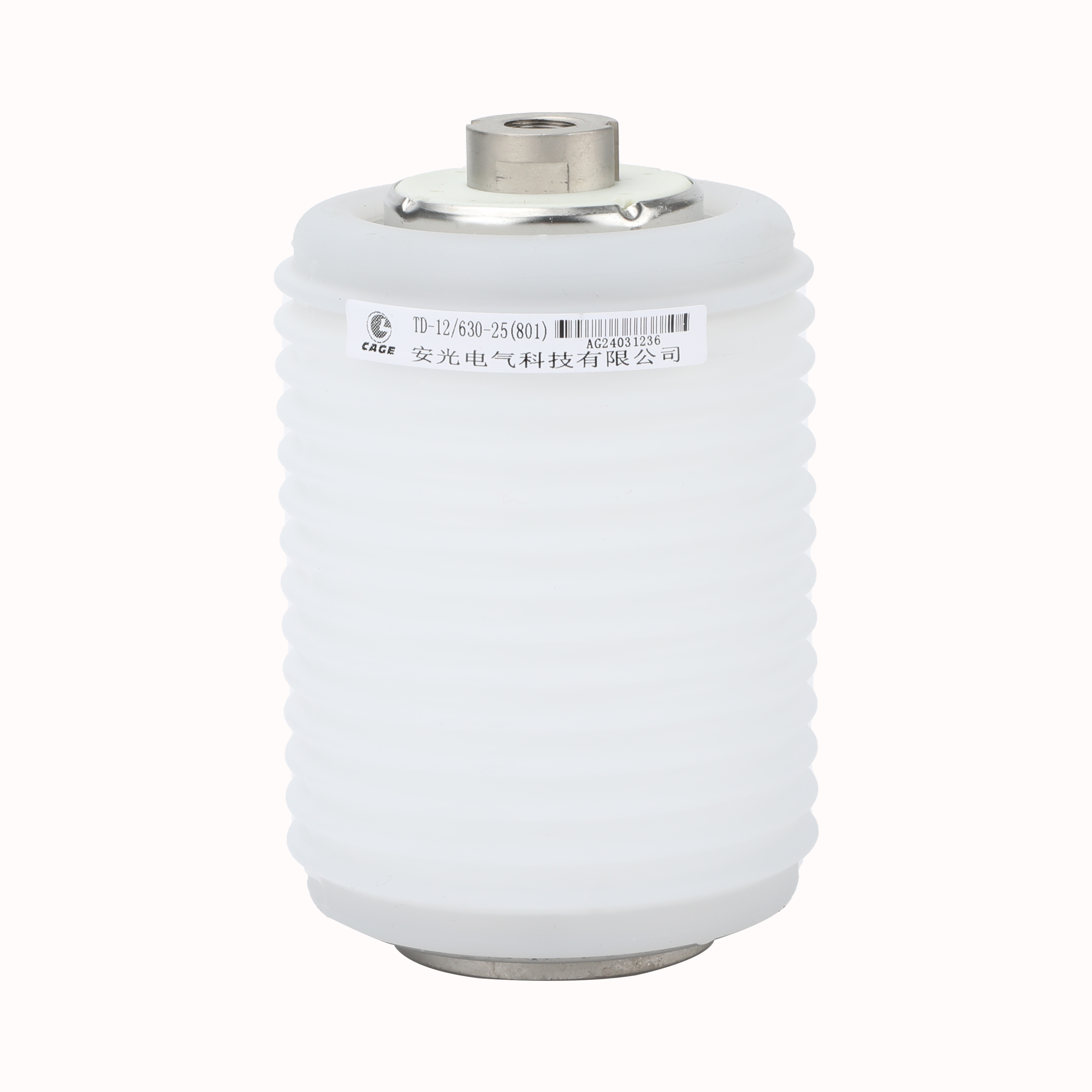 TF-12/630-20 12KV 630A high voltage white ceramic tube vacuum interrupter for load switch