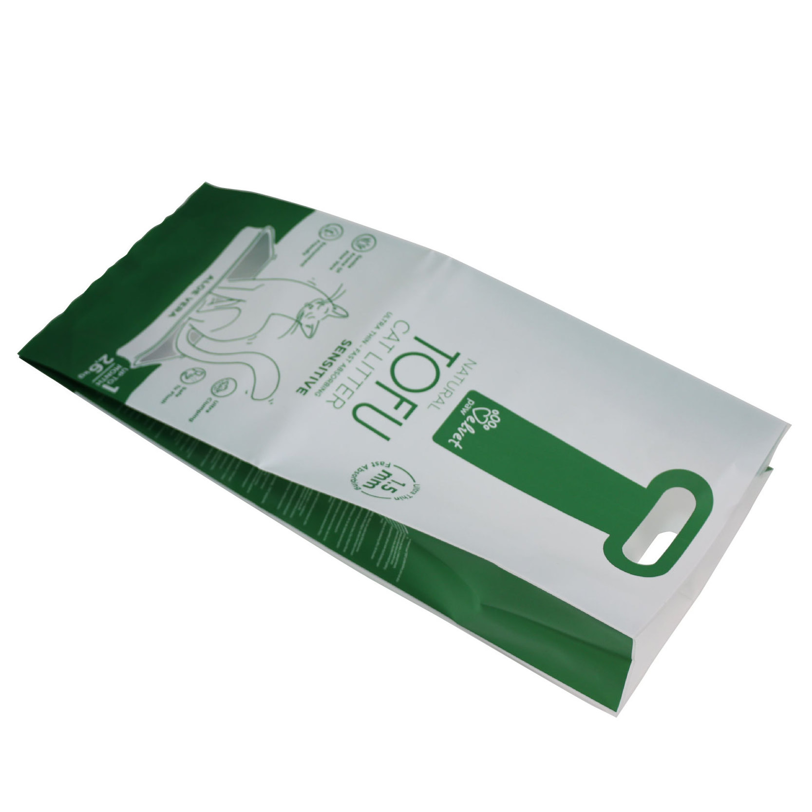 High Quality Custom Printed Plastic Bags for Cat Litter Sand Polyethylene Cat Litter Sack