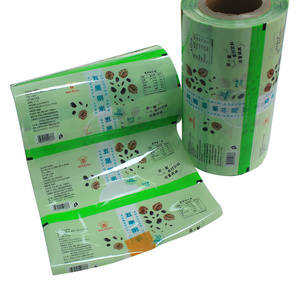 Packaging supplier Custom printed food aluminum barrier Packaging plastic film transparent pet film in roll