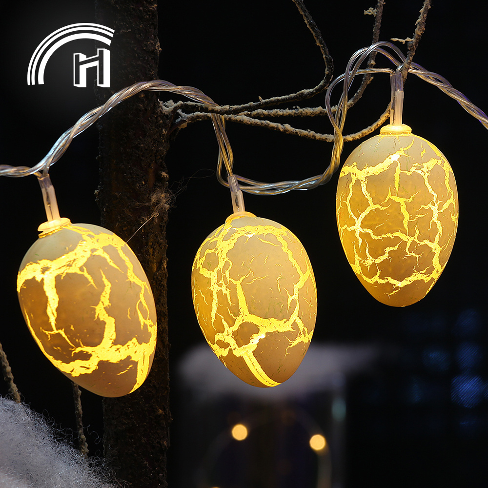 Christmas outdoor patio led egg string light