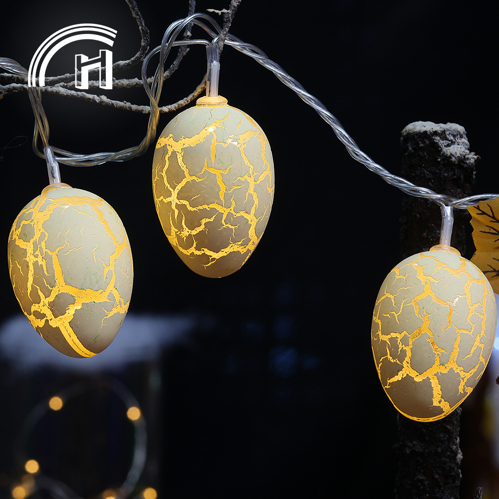 Christmas outdoor patio led egg string light