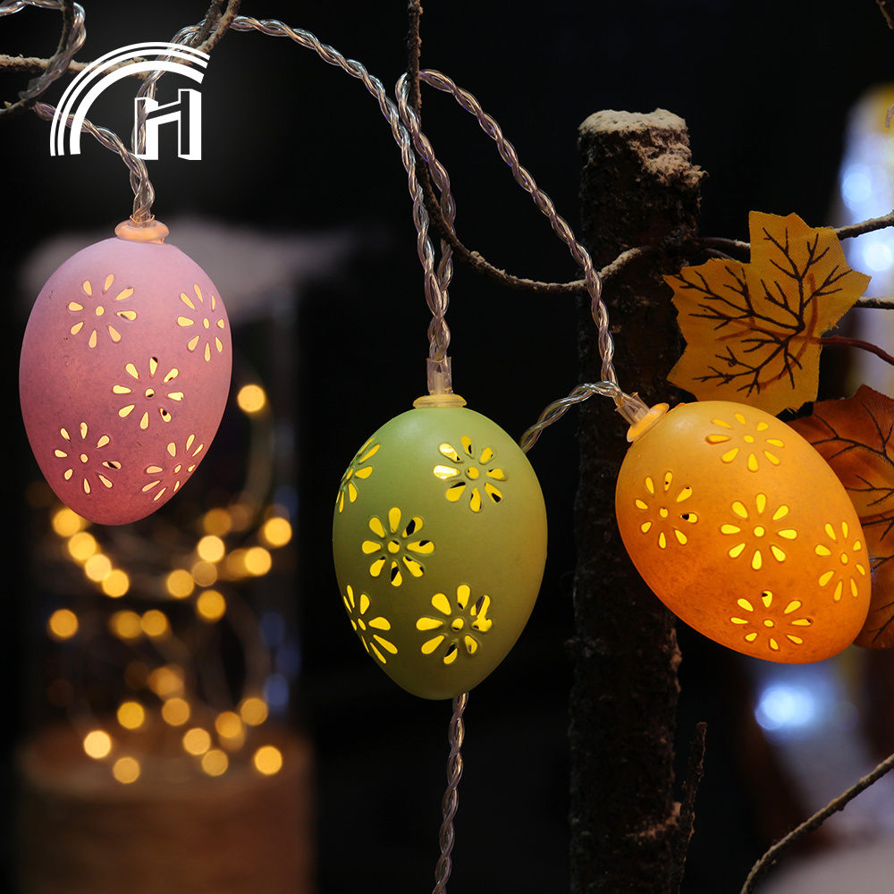 Christmas outdoor patio led egg string light