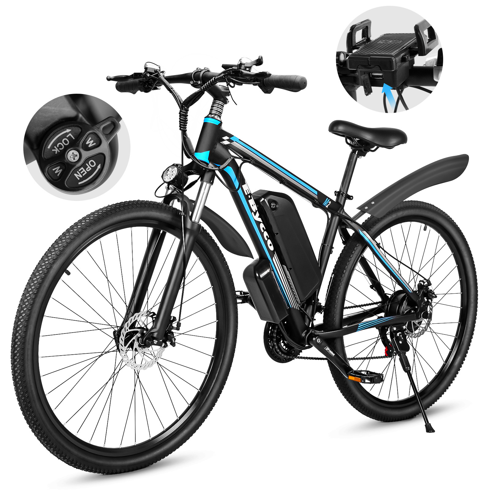 USA EU warehouse in Stock Cheap Electric Bike 750w Racing Electric Bicycles Urban E-bike Removeable Battery Sport mountain ebike