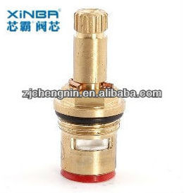 Double thread G1/2 ceramic cartridge faucet mixer valve core parts for mixer taps