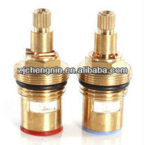 Double thread G1/2 ceramic cartridge faucet mixer valve core parts for mixer taps