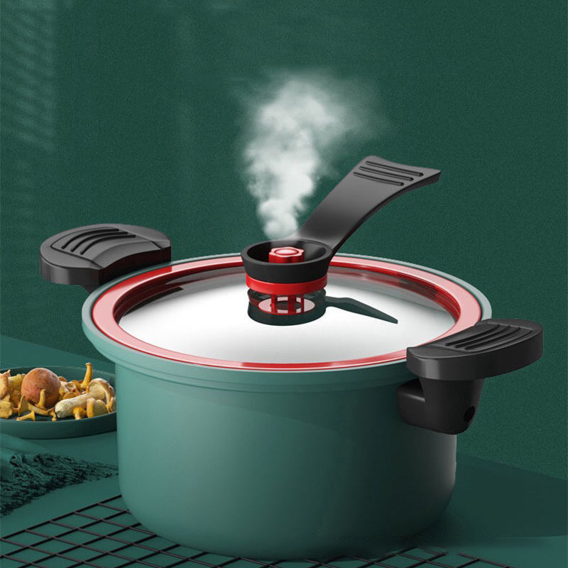 7L Micropressure pan soup pot With Steamer Cookware Sets Non-stick Cookware Induction Casserole Stock Pot Micro Pressure Cookers