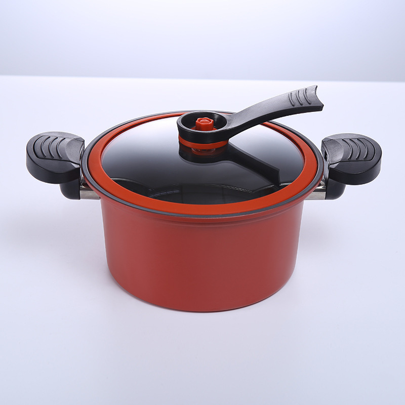 7L Micropressure pan soup pot With Steamer Cookware Sets Non-stick Cookware Induction Casserole Stock Pot Micro Pressure Cookers