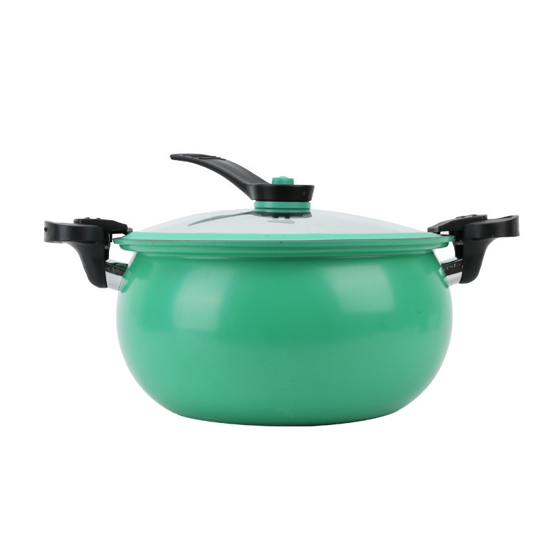 Hot Selling Pumpkin Shape Household Multifunctional Soup Making Integrated Non Stick Pressure Cooker