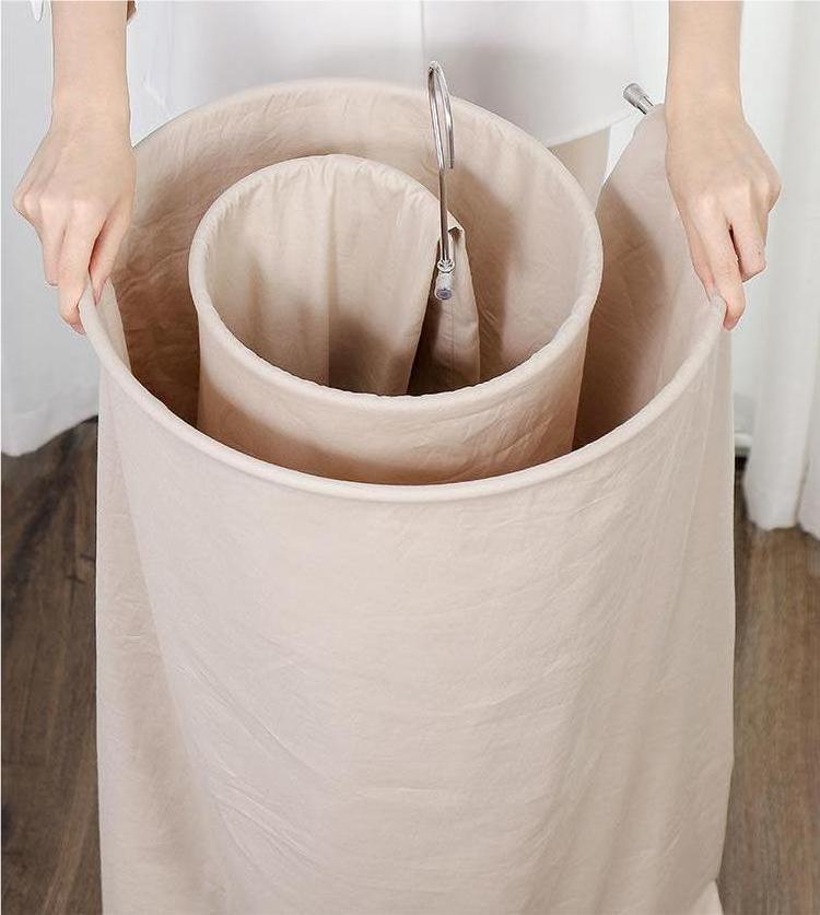 12mm Wholesales Space Saving Quilt Blanket Hanger Stainless Steel Spiral Shaped Drying Rack Bed Sheet Drying Hanger