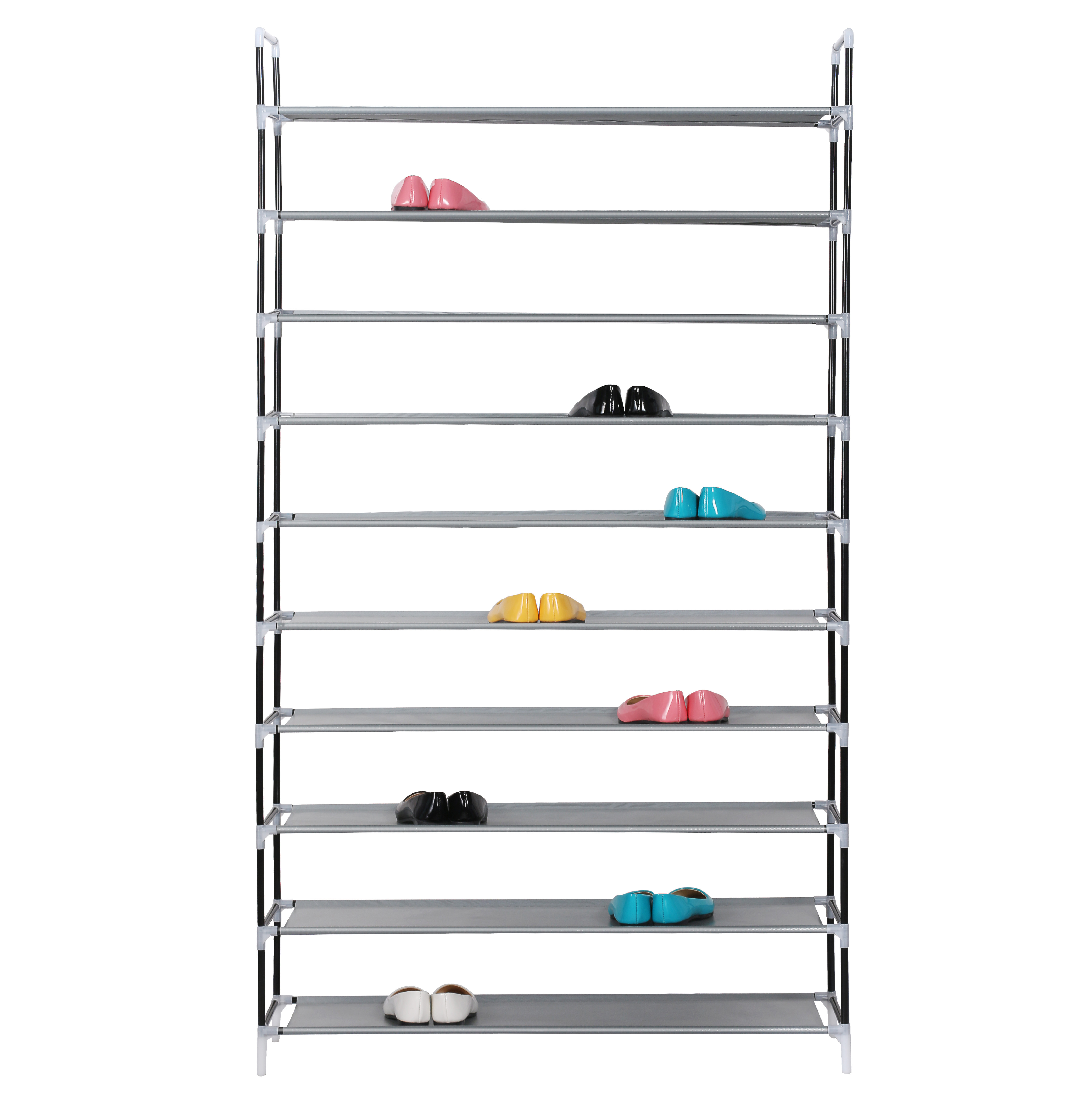 Non-Woven Fabric Shoe Tower Organizer Cabinet Simple and Efficient Shoe Rack Standing Shoe Storage Organizers