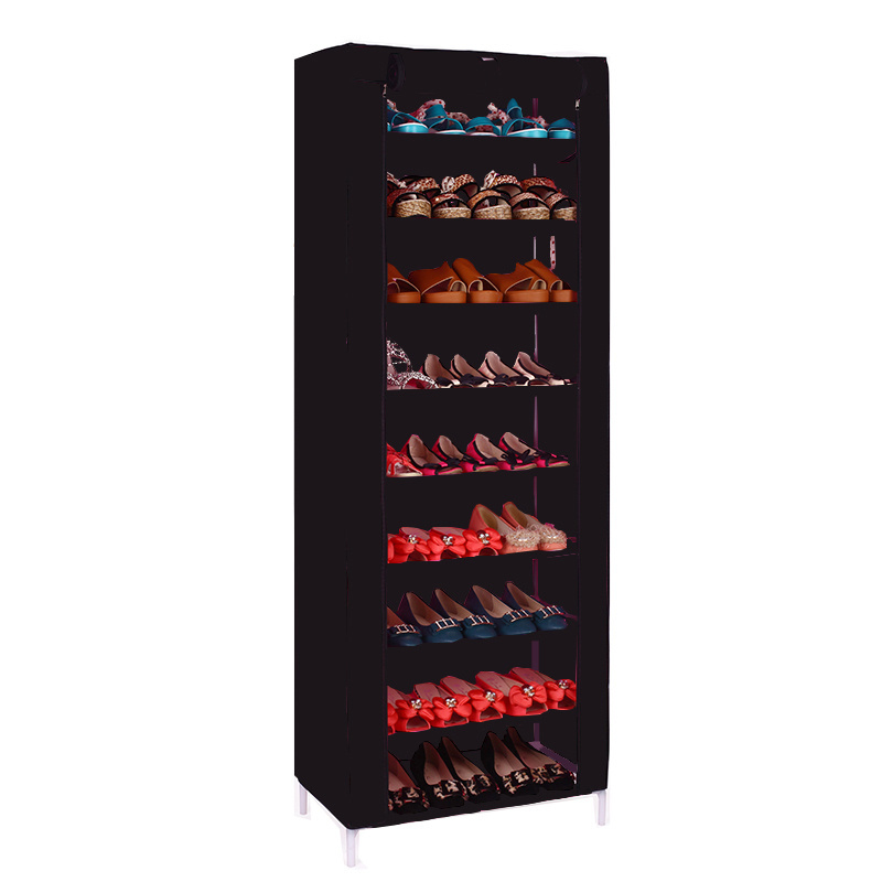 9 Tier Shoe Rack with Dustproof Shoe Shelf Storage Organizer