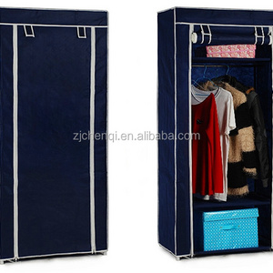 Modern Steel and Metal Fabric Folding Wardrobe Closet Storage Cabinet TM-201 for Bedroom and Home Furniture