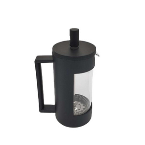 Hot Selling Cheap 350ml Coffee Plunger Plastic French Press Tea Pot Outdoor