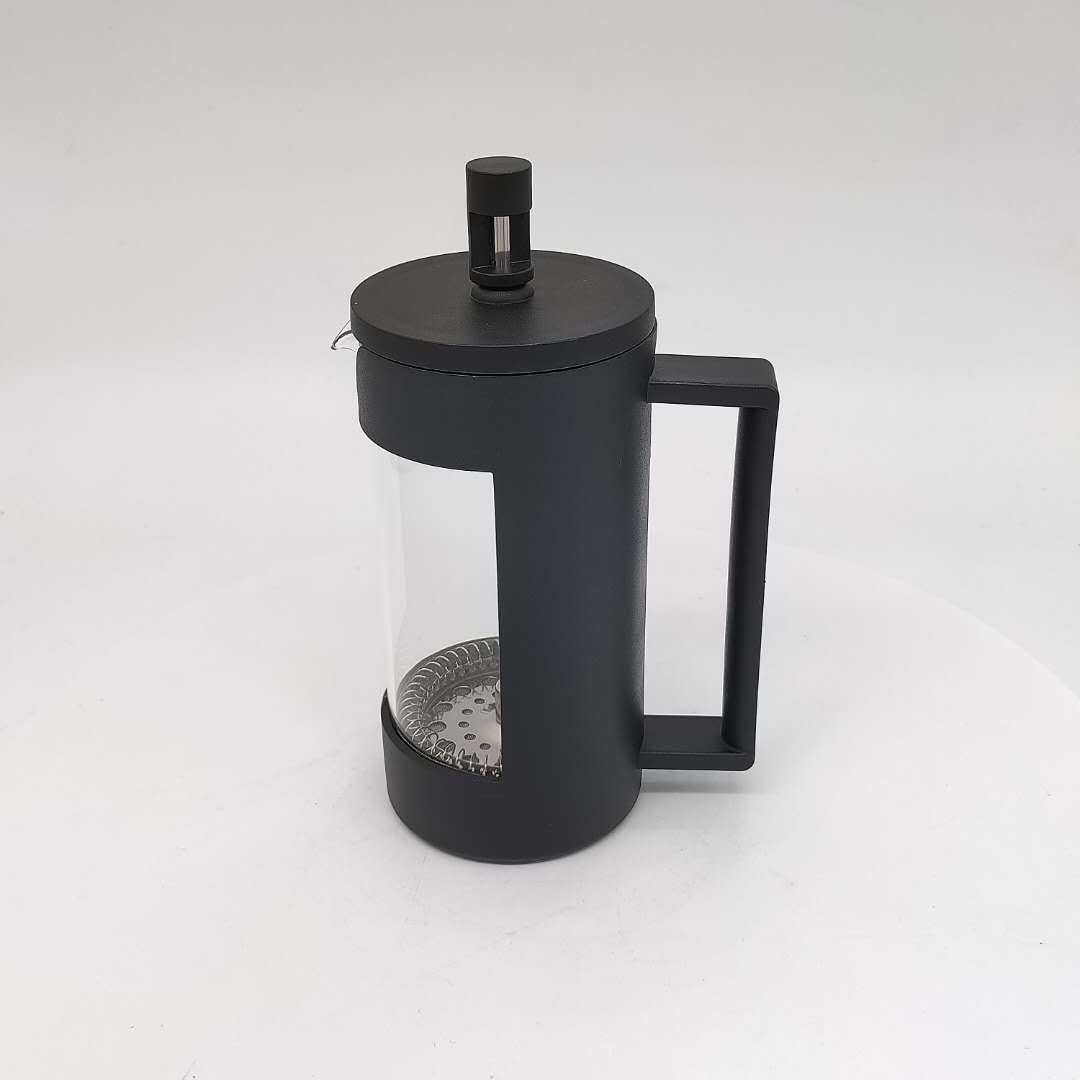 Hot Selling Cheap 350ml Coffee Plunger Plastic French Press Tea Pot Outdoor